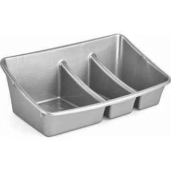 Kuchyňský organizér na houbičky Hega Jalon 23 x 13 x 8 cm stříbrný