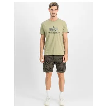 Alpha Industries Šortky z materiálu AI.191201-415 Hnědá Regular Fit 29