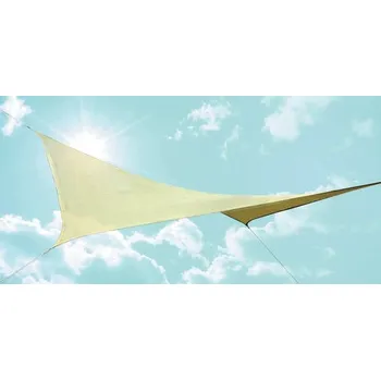 Krycí plachta Sluneční plachta DINAH, HDPE 135 g/m², béžová 360x360 cm