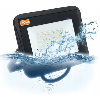 LED reflektor Berge 30W studená bílá IP65 voděodolný 2550 lm