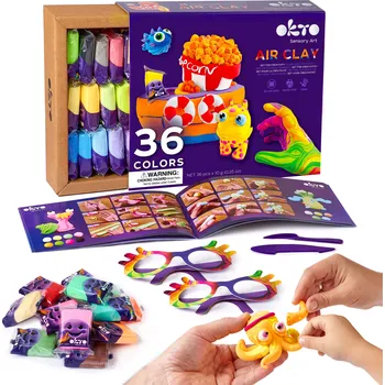 Modelovací hmota Samoschnoucí modelovací hmota set 36 barev OKTO