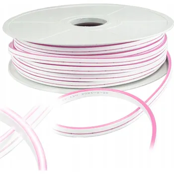 LED páska LED pásek 12V voděodolný 1m NEON RŮŽOVÁ BARVA