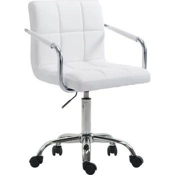 Kancelářská / pracovní židle Lucas V2 syntetická kůže, bílá