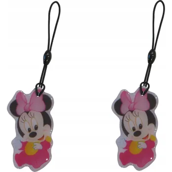 Přívěsek Na Klíče - Minnie Mouse 2 kusy TAG ID T5577 125kHz