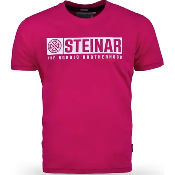 Pánské tričko Pánské triko Thor Steinar Trovag granat velikost: M