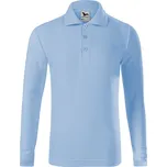 Malfini Pique Polo Ls Dětská polokošile 241 nebesky modrá 122