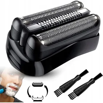 HOLICÍ HLAVA BLOK BŘITŮ FÓLIE BŘITY NOŽE ŘEZACÍ 21B SERIES 3 PRO BRAUN 2x KARTÁČEK