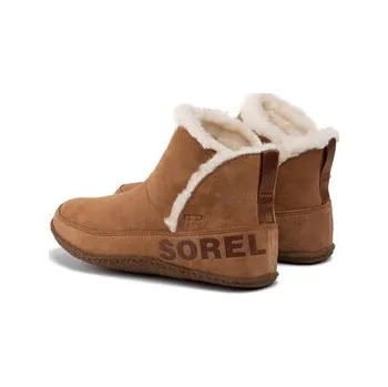 Dámské kozačky Polokozačky Sorel Nakiska Bootie NL3389 Hnědá 37