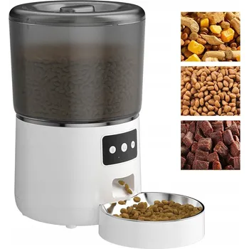 Miska pro psa AUTOMATICKÉ KRMÍTKO PRO PSY A KOČKY 4L WIFI - VÝDRŽ AŽ 20 DNÍ