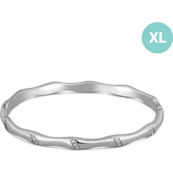 Náramek Pevný ocelový náramek JVD SSSB0083XI8BIXL