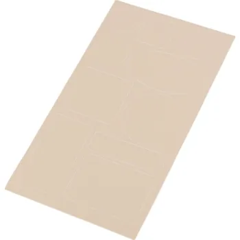 Látková záplata Samolepicí záplaty voděodolné tvary, střední, 6 béžová světlá
