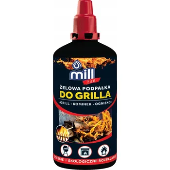 Podpalovač MILL Gelový podpalovač grilu 100 ml