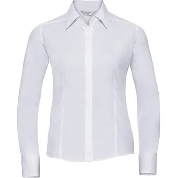 Dámská košile Russell Dámská popelínová košile R-924F-0 White L