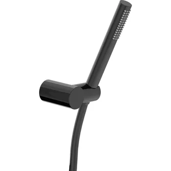 Sprchový set VITRA sprchová souprava 3-dílná, ruční sprcha 200 mm, hadice, držák, matná černá