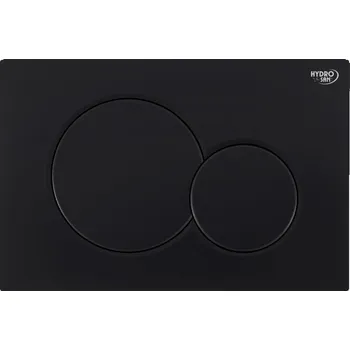 Splachovací tlačítko SPÍNACÍ TLAČÍTKO PRO SPLACHOVÁNÍ WC GEBERIT BUTTON ČERNÁ MATNÁ PŘEDNÍ