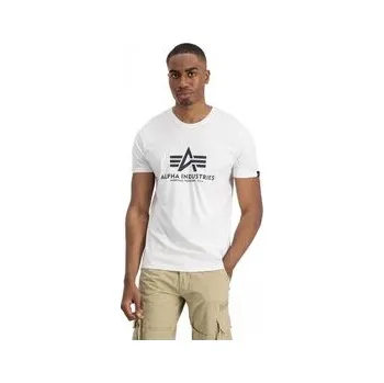 Pánské tričko Alpha Industries Souprava triček AI.106524-09-4XL Bílá Basic Fit XXL