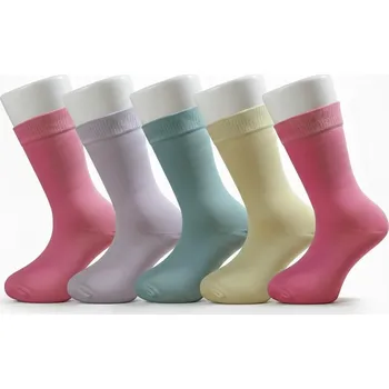 Dámské ponožky Ponožky dámské ELASTIK D21 39-41 Mix pastelových barev