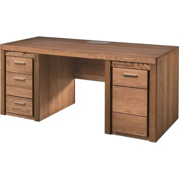 Psací stůl Psací stůl Velvet - Szynaka Meble Dub Rustical 177x78 cm