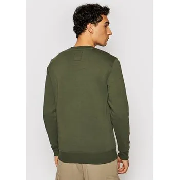 Pánská mikina Alpha Industries Mikina Basic Sweater 178302 Zelená Regular Fit 3XL