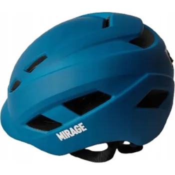 Cyklistická přilba Cyklistická helma Mirage s USB-C světlem, velikost M 55-58 cm