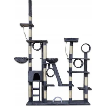 Nízké škrabadlo, stropní škrabadlo, vysoké škrabadlo, Vlna, pelíšek, rohože na škrábání, sloupek na škrábání, věž Bituxx vyšší než 220 cm