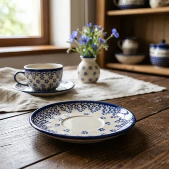 Talíř Keramický talíř / talířek GU-8831 DEC. 882A Bolesławiec 16 cm