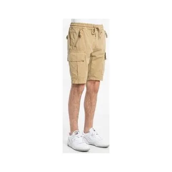Alpha Industries Šortky z materiálu Ripstop Jogger Short 106250-14 Béžová Classic Fit S