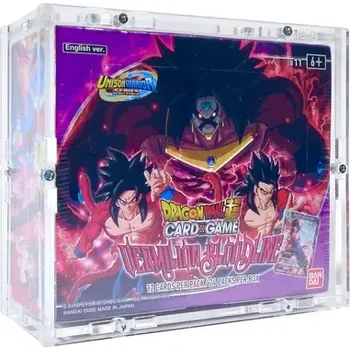 Sběratelská karetní hra Akrylový box Dragon Ball Super Display (Booster Box) - např. Power Absorbed (anglický)