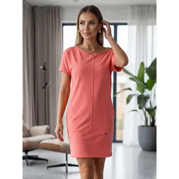Dámské šaty Sportovní šaty VSB KARA lososové, VELIKOST L/XL