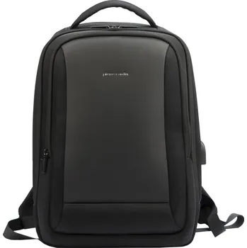 Městský batoh Pierre Cardin 4446-3 ALAN04 LAPTOP černá + doprava zdarma