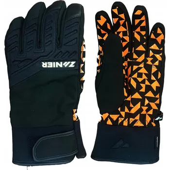 Rukavice Pětiprsté rukavice Zanier Spring.STX Černo-oranžové, velikost 9,5