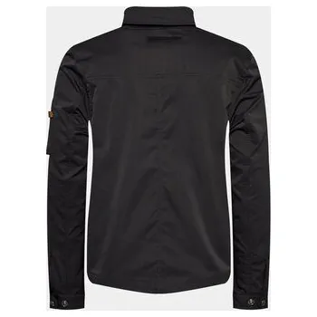 Pánská košile Alpha Industries Košile 108123 Černá Regular Fit XXL