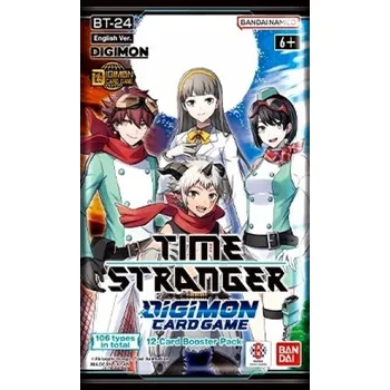 Desková hra Digimon Card Game - BT24 Time Stranger Booster (Rozšíření)
