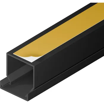 kabelová chránička EDO Technic Kabelová lišta s žlabem Samolepicí 25x25 Antracit 2m