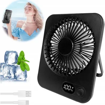 Domácí ventilátor VENTILÁTOR STOLNÍ USB VĚTRÁK NA STŮL CHLAZENÍ