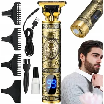 STROJEK ZASTŘIHOVAČ HOLICÍ STROJEK NA VLASY VOUSY S NASTAVENÍM HOLICÍ STROJEK LCD