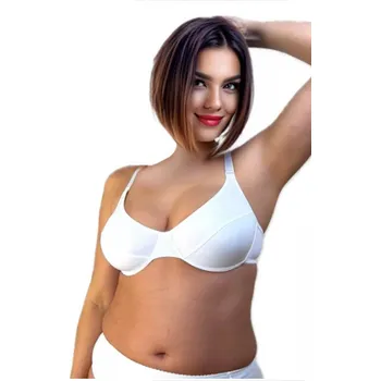 Dámské spodní prádlo Podprsenka Barley - 6316. Barva: Bílá, Košíčky: B, Obvod: 75