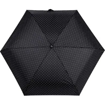 Skládací mini deštník s puntíky