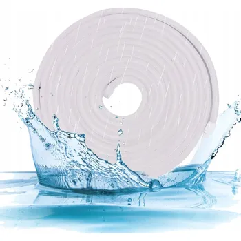 LED páska Taśma LED NEON 12V 10W Studená Bílá Vodotěsná