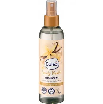 Tělový sprej BALEA LOVELY VANILLA TĚLOVÁ MLHA PARFÉMOVANÝ SPRAY VANILKA 200 Ml