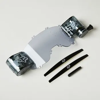 Motocyklové brýle SADA TOTAL VISION SYSTEM PRO BRÝLE FOX JUNIOR AIRSPACE/MAIN LIGHT GREY YOS