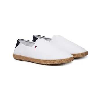 Dámská obuv Espadrilky Tommy Hilfiger Core Hilfiger Espadrille Textile FM0FM05792 Bílá 41