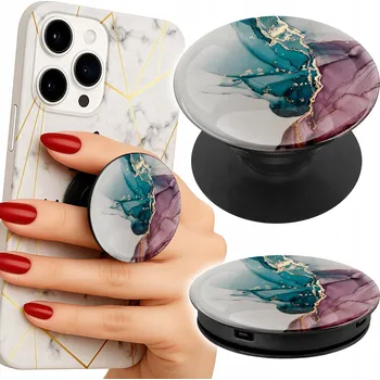 Držák na telefon Popsocket na prst / stojánek - ELEGANTNÍ MRAMOROVÝ VZOR