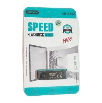 USB flash disk USB flash disk AERBES 6-57 32 GB USB 2.0 stříbrný