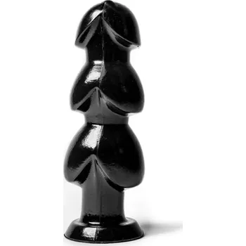 Dildo Mister B WAD Thermal Detonator Black L, černé anální dildo 28 x 7,7–9,9 cm