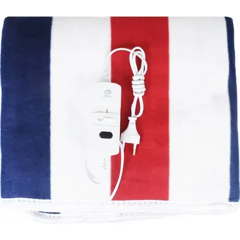 Elektrická vyhřívaná deka měkká vyhřívací podložka prostěradlo s regulací ovladač