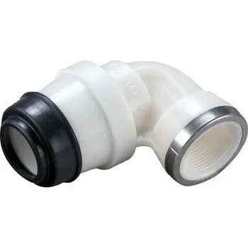 Instalatérský materiál ISO koleno 6430 s vnitřním závitem, POM, 643003200116