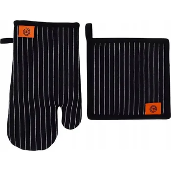 Chňapka Kuchyňská rukavice + chňapka na hrnce, podložka pod hrnce Masterchef sada