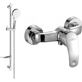 Vodovodní baterie Mexen Fabia DF05 sprchová baterie se sprchovou soupravou, chrom - 74654DF05-00 Bateriové soupravy