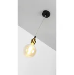 Zlatý kovový přívěsek E27 100cm